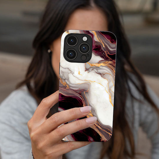 Калъф Sonique Marble Series Motorla Moto G56 5g Бордо