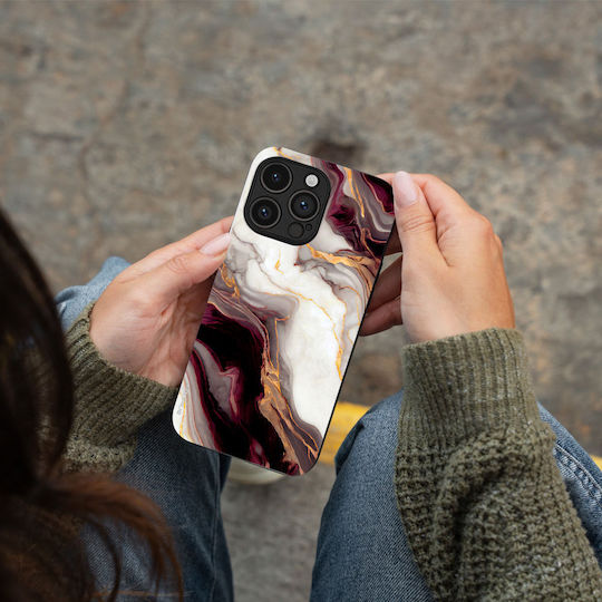 Калъф Sonique Marble Series Motorla Moto G56 5g Бордо