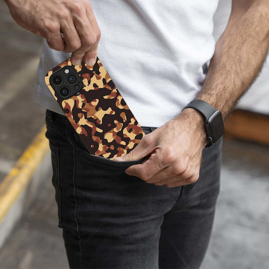 Sonique Handyhülle Camouflage Army Serie Realme 16 Pro Plus Braun 01