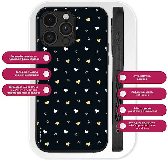 Θήκη Sonique Heart Series Oppo Reno14 Pro 5g Μαύρο 01