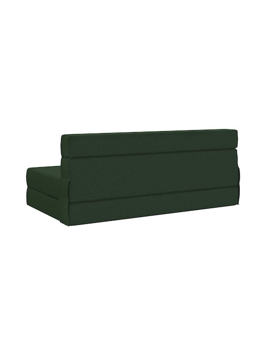 Πολυμορφικός Πουφ Καναπές Πράσινος 203x152x15cm