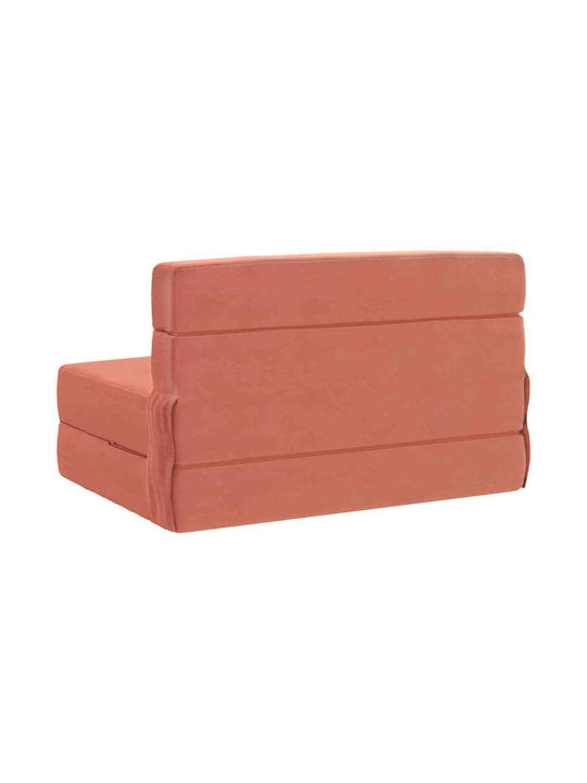 Doppelsitzer Sofa Bett Rotes Orange 190x100cm