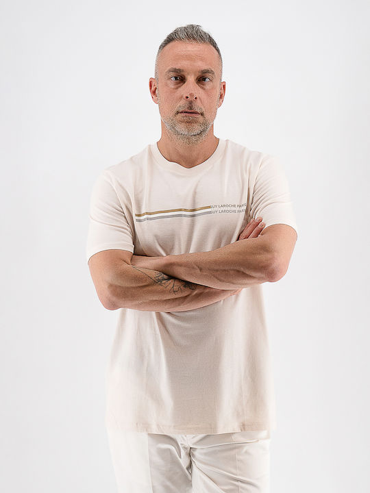 T-shirt Εκρού