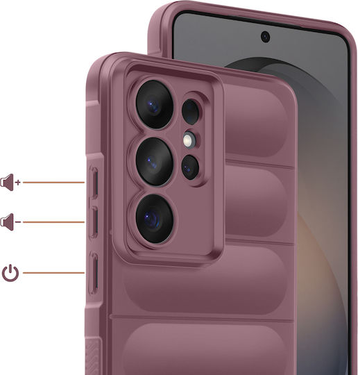Husă Amorus Galaxy S26 Ultra Moale Rezistentă La Șocuri Compatibilă Cu Încărcare Wireless Qi Violet Deschis