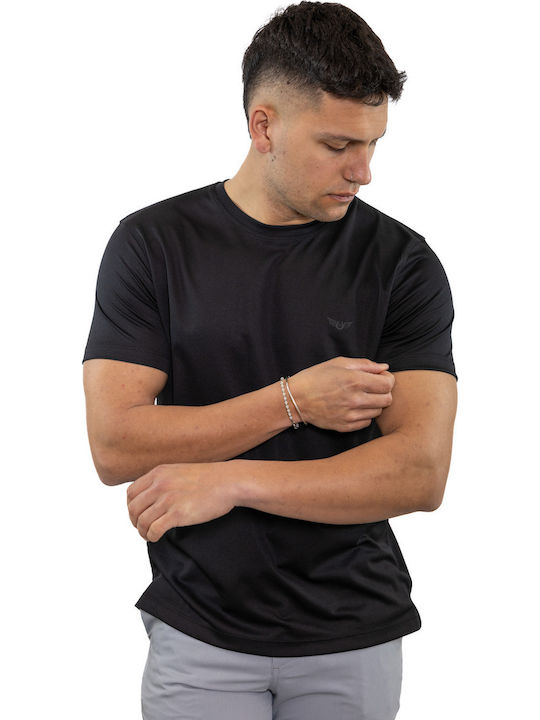 T-shirt Μαύρο