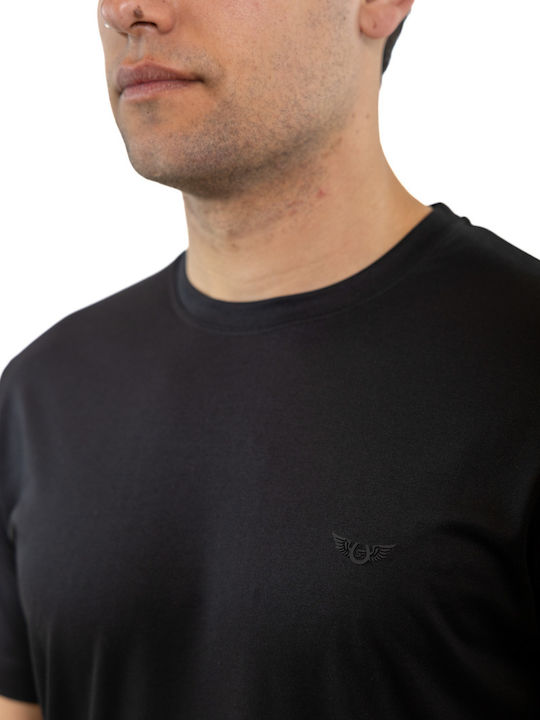 T-shirt Μαύρο