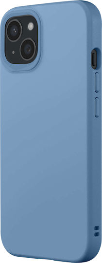 RhinoShield Handyhülle iPhone 15 Kompatibel mit Magsafe Weiche Stoßfeste Solidx Serie Blau