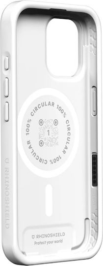 Rhinoshield Case Iphone 15 Plus Magsafe Soft Shockproof Solidx Series White