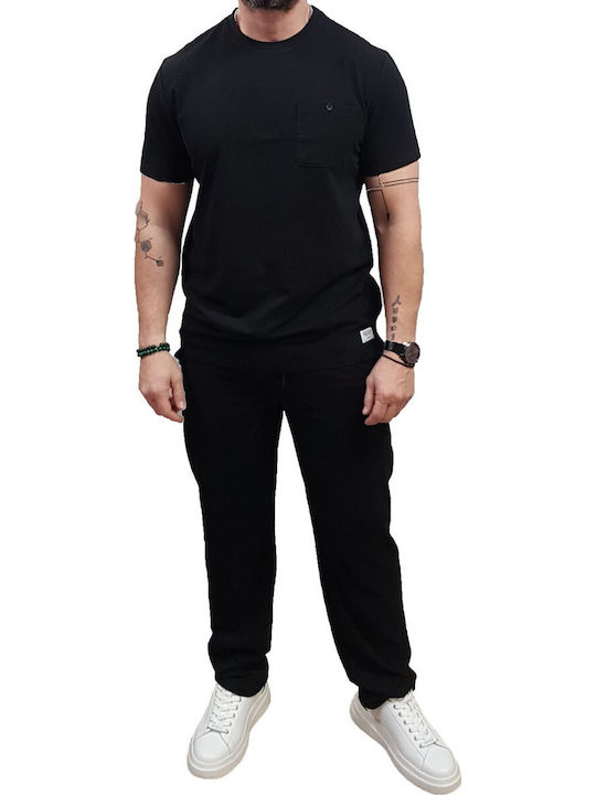 Indicode T-shirt Μαύρο