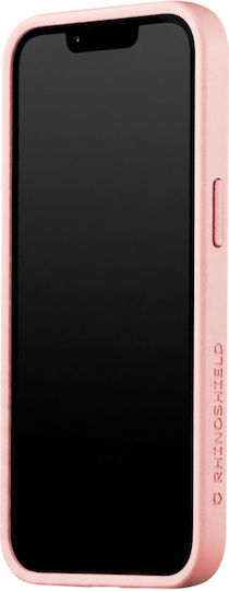 RhinoShield Handyhülle iPhone 15 Plus / 16 Plus Magsafe Weiche Stoßfeste Solidx Serie Rosa