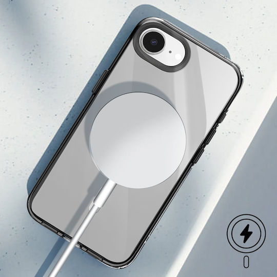 RhinoShield Magsafe Case Iphone 16e Jellytint Serie Ultra Widerstandsfähiger Stoßfest Schwarz