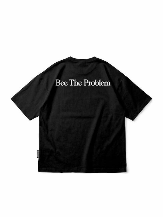 Bee. Unusual. Bee The Problem T-shirt Μαύρο