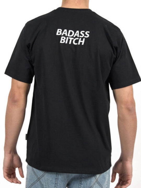 Badass Bitch Тениска Черна