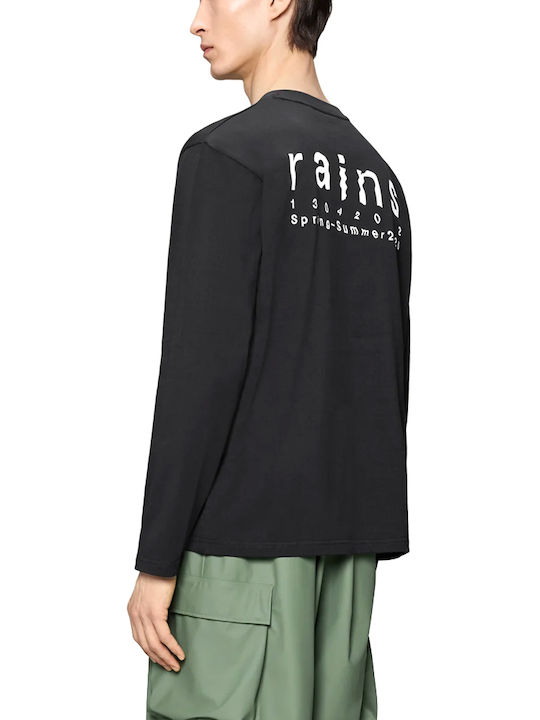 Rains Rains Herrenblusen Kurzarm T-Shirts Weiß