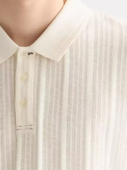 Polo Blouse Gray