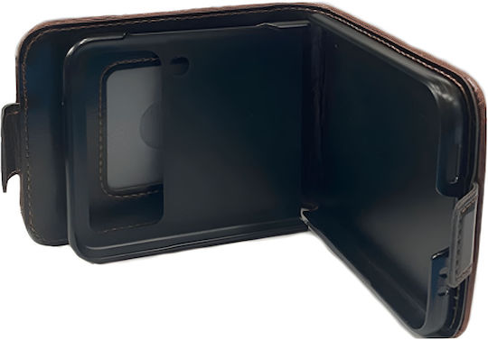Wallet Case Samsung Galaxy Z Flip3 5g Color Brown