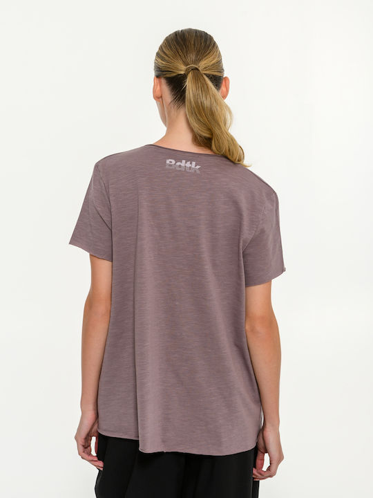 Women's Sports T-shirt Brown