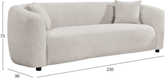 Τριθέσιος Υφασμάτινος 230x96x75εκ. Τριθέσιος Υφασμάτινος 230x96x75εκ.