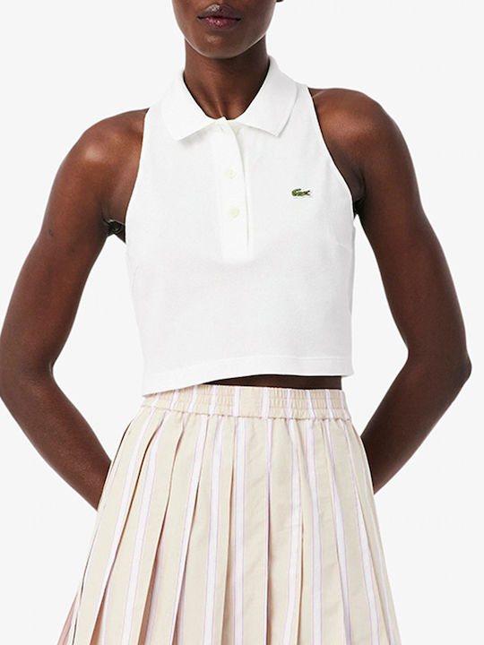 Lacoste Polo Λευκό