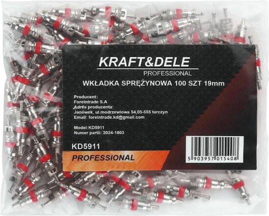 Spare Valve Needles Kraft&dele Kd5911 19 Mm 100 Pieces