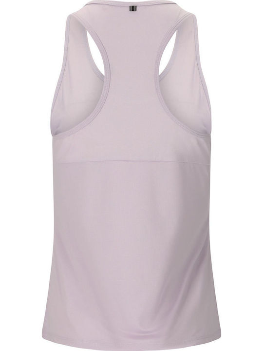 Damen Bluse Ärmellos Rosa