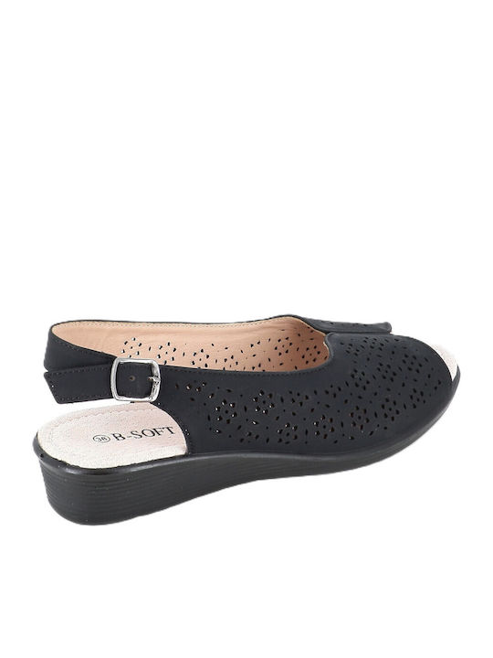 Sandale Casual Damă Negre 06/002046_Negru