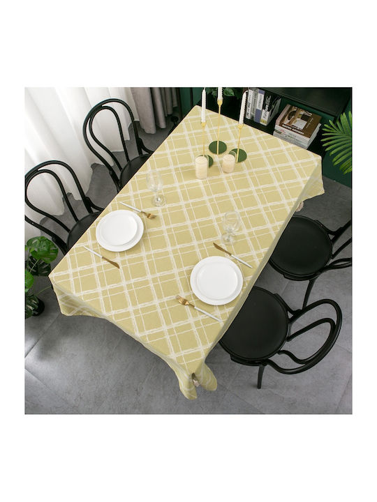 FRIPIA FRIPIA Leinen Tischdecke Grün 140x200cm