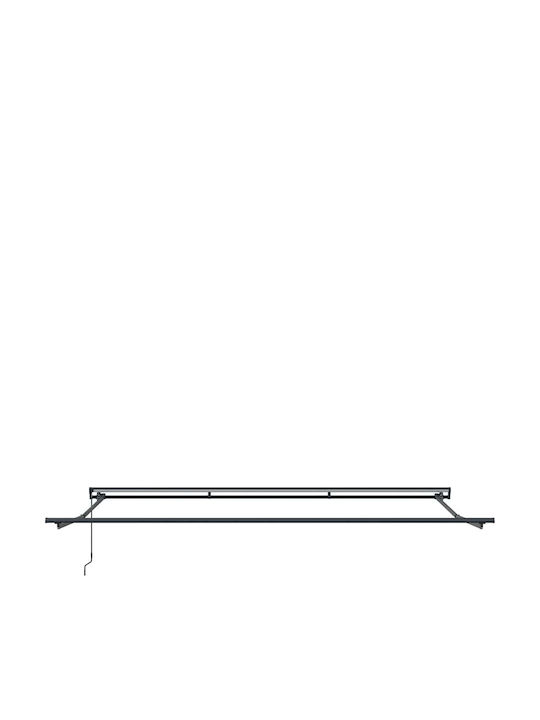 vidaXL Tenda-Rahmen Terrasse mit LEDs 4.5x3m