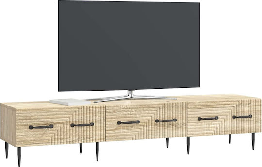 Έπιπλο Τηλεόρασης Καφέ Μ147xΠ34.5xΥ30cm