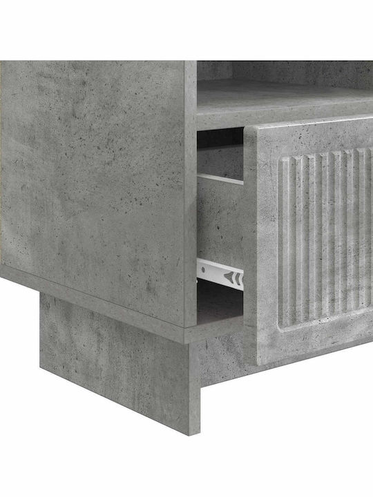 Έπιπλο Τηλεόρασης Γκρι Μ102xΠ34.5xΥ50cm