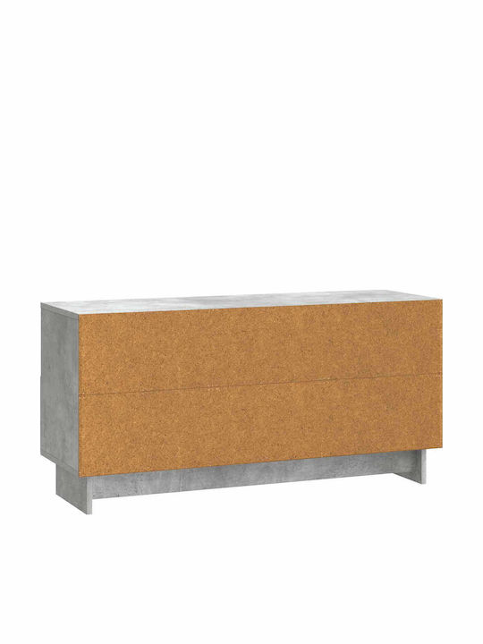 Έπιπλο Τηλεόρασης Γκρι Μ102xΠ34.5xΥ50cm