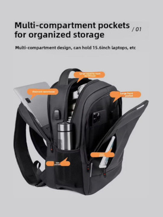 Valvoro Backpack Αδιάβροχο Navy Μπλε
