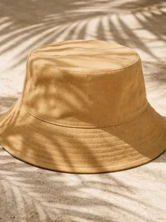 Doca Γυναικείο Καπέλο Bucket Μπεζ