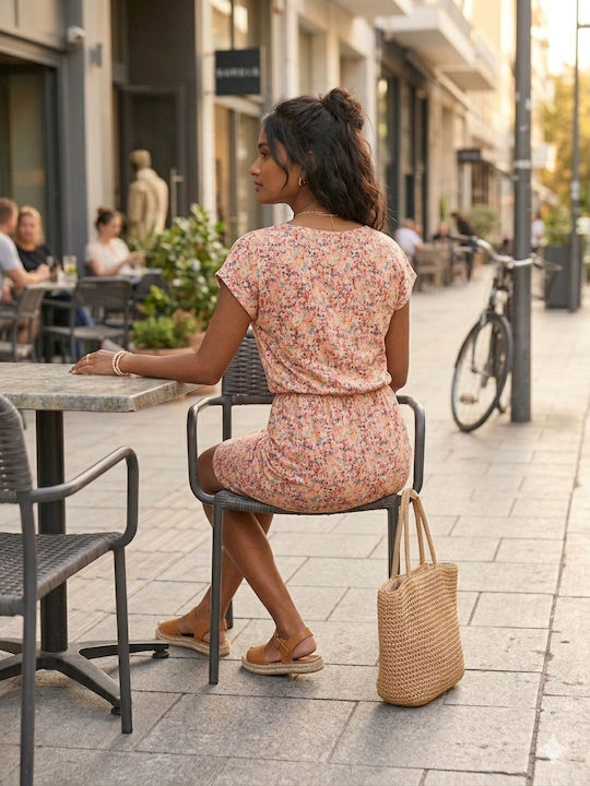 Summer Mini Dress Pink