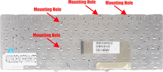 German Laptop Keyboard Sony Vaio Vgn-nw Vgn-nw100 Vgn-nw270d Vgn-nw270t Vgn-nw305f Vgn-nw310f Vgn-nw320f Vgn-nw330f Vgn-nw345g 148738021 German Without Frame White Code 40239denofrwhite