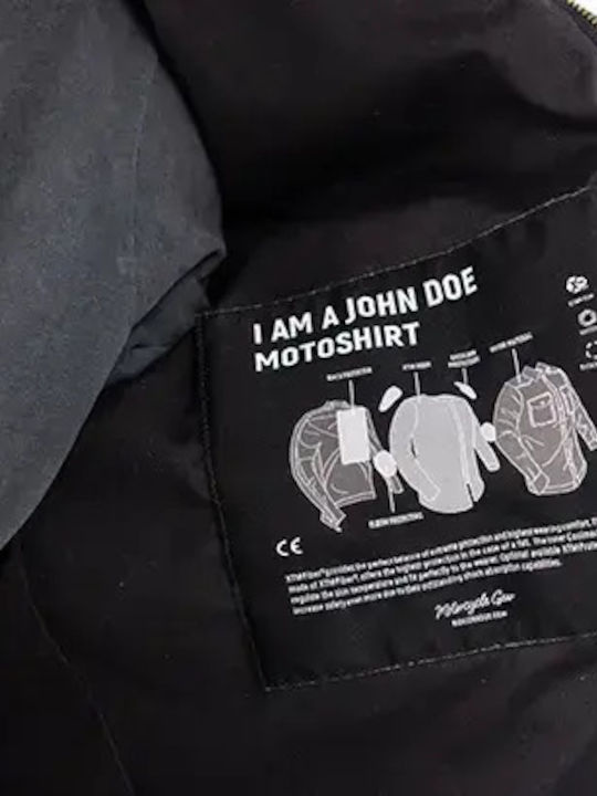 John Doe Maverick Summer Men's Motorcycle Jacket Black
