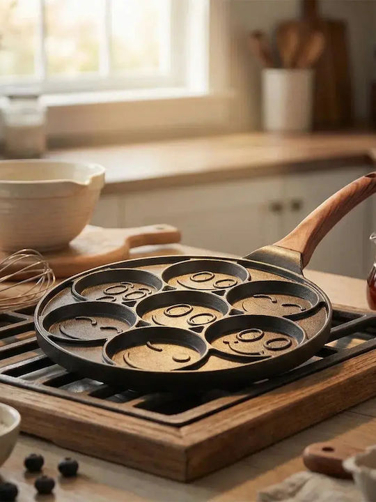 KönigHOFFER Τηγάνι για Pancakes από Αλουμίνιο με Αντικολλητική Επίστρωση 26.5cm