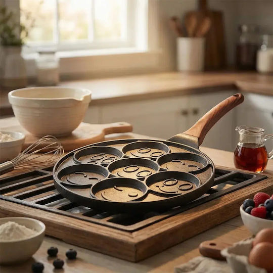 KönigHOFFER Pan for Pancakes from Aluminum with Non-Stick Coating 26.5cm