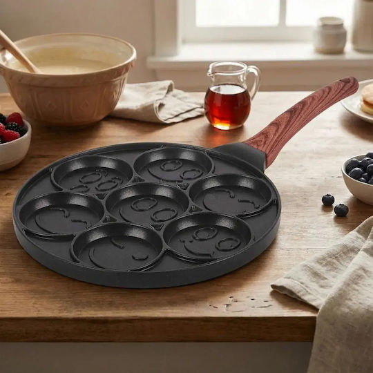 KönigHOFFER Pan for Pancakes from Aluminum with Non-Stick Coating 26.5cm