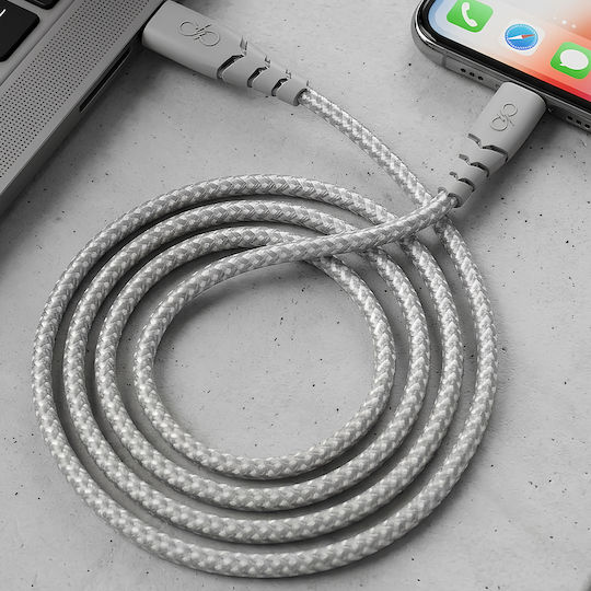 Force Power Ултра-усилен USB C USB C Кабел 2м 5A Сив