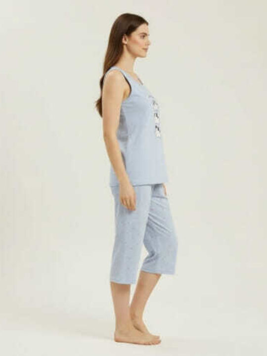 Prive Underwear Prive Underwear Damen Schlafanzug & Pyjamas Sommer Hellblau