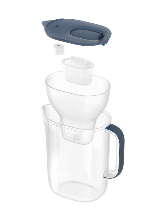 Brita Style Essential Serving Jug Plastic with 4 Replacement Filters