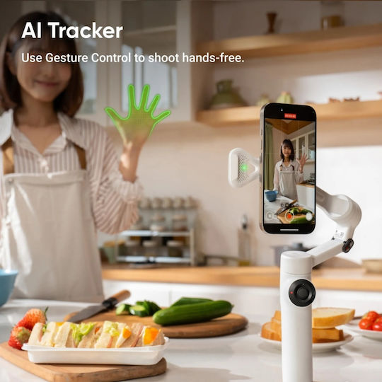 Insta360 Гимбал За Мобилен Телефон Сив