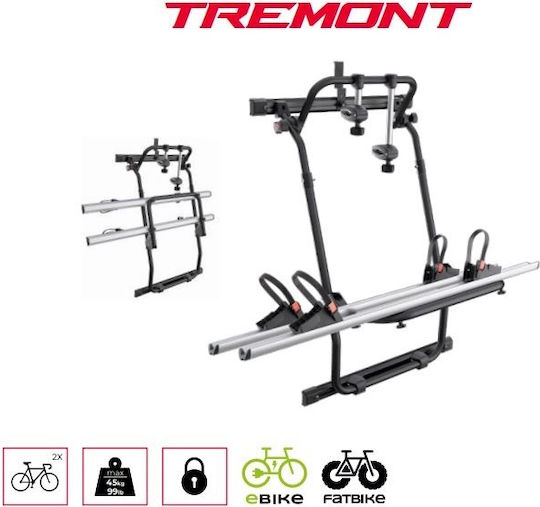 Menabo Bază Portbagaj Auto pentru 2 Biciclete