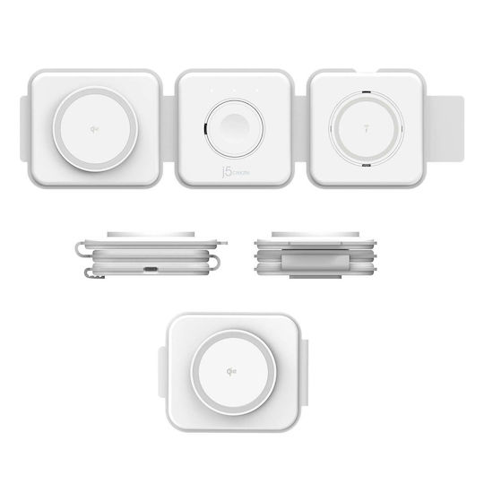 J5create Încărcător Wireless Qi2 15W Alb