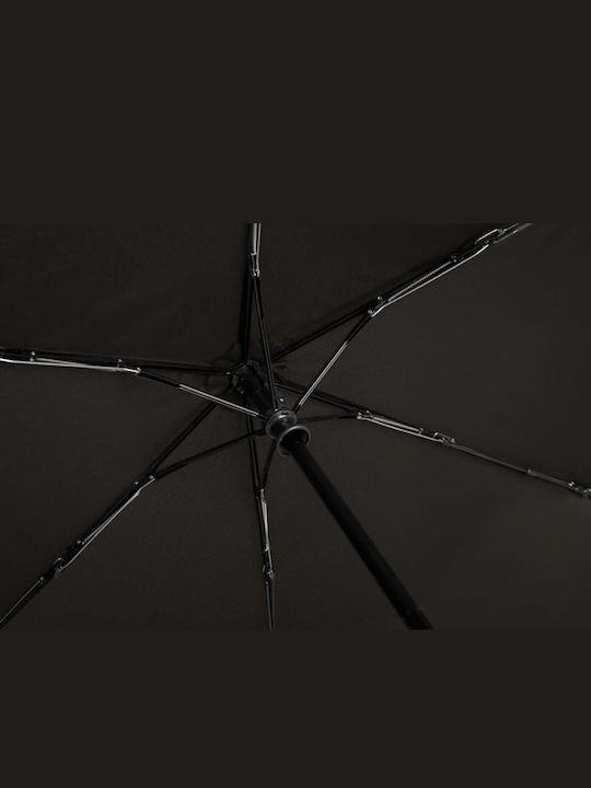 Doppler Zero Magic 26cm Αυτόματη Ομπρέλα Βροχής Σπαστή Μαύρη