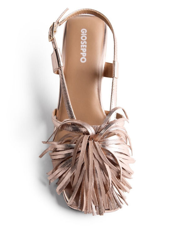 Rose Gold Sandals