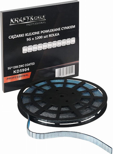 Gewicht Roll Auswuchtung Kraft&Dele Kd5904 5 G 1200 Stücke