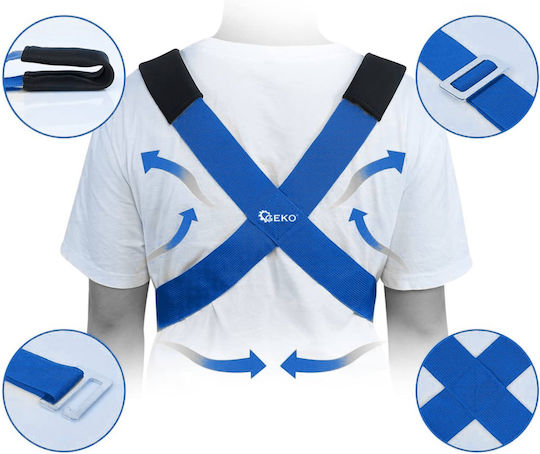 Geko G29795 Furniture Carrying Straps 2.9 Meters 270 Kg Clamps