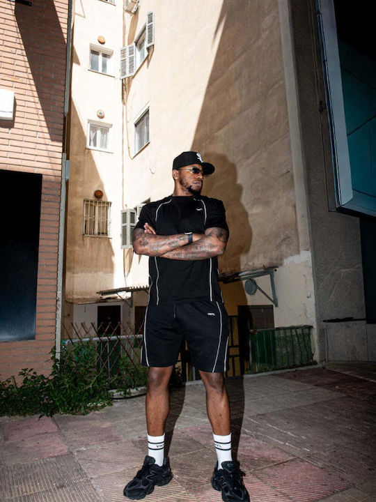 Men's Black Bermuda Shorts